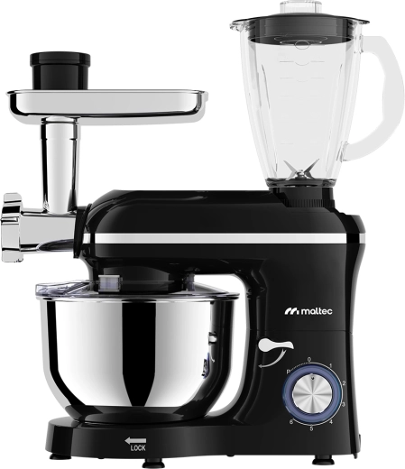 MalTec MalTecChef 5000W kitchen stand mixer with blender and meat grinder