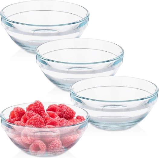 Glas-Schalen 12 cm, 275 ml – Set mit 4 Stück