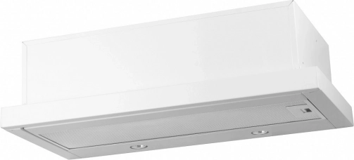 Hotte télescopique 50 cm blanche