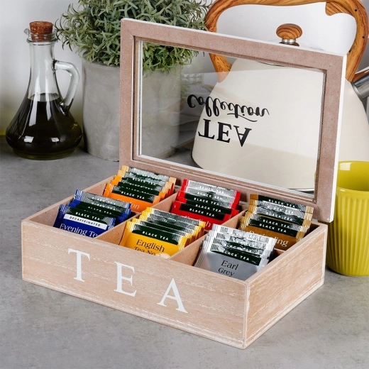 Zes afzonderlijke vakken