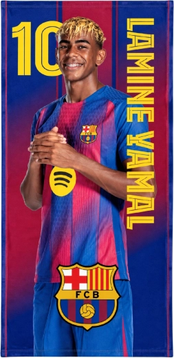 Quick-Drying FC Barcelona Lamine Yamal Towel 70 × 140 cm