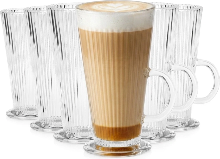 Vilde Lattegläser 270 ml, 6 Stk.