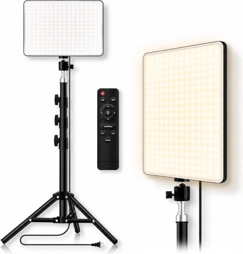 Renew Force led-studiolamp 42 W met statief 170 cm en afstandsbediening