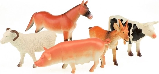 5 beliebte Bauernhoftiere in einer Packung