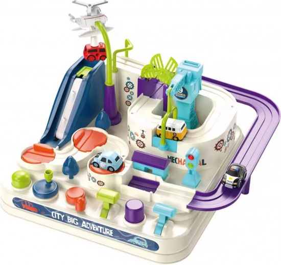 Woopie interactive car obstacle track set City Vehicles