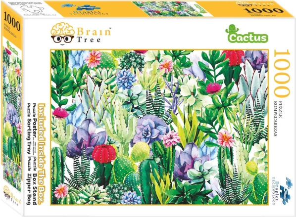 Puzzle Brain Tree Cacti 1000 Pieces