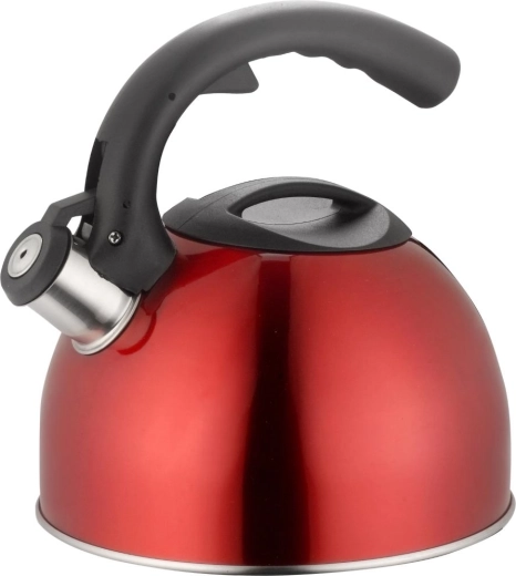 Lamart Cuivre bouilloire à thé 2,5 l rouge