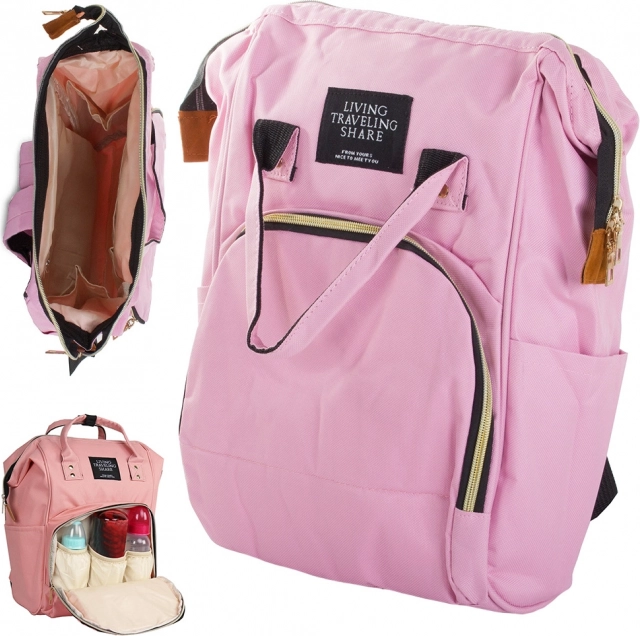 Sac à dos poussette 3-en-1 pour parents avec poches isothermes – Bagage