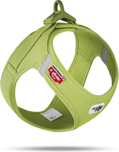 Curli hondentuig Air-Mesh met gesp lime, maat S (4–7 kg)