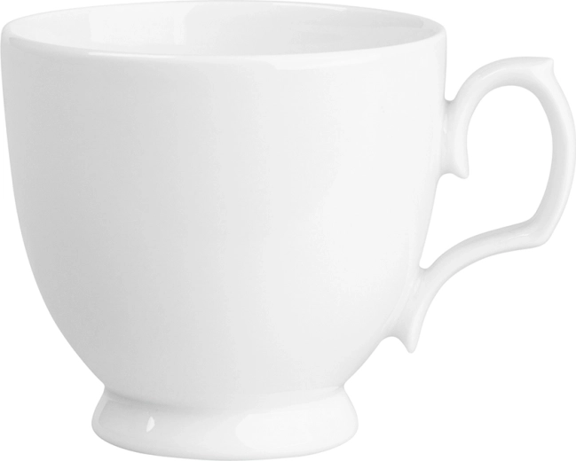 MariaPaula Klasyka classic white porcelain cappuccino cup 350 ml