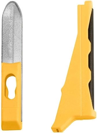 Outdoor kit: fire starter, whistle, diamond rod