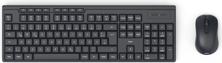 Kabellose Tastatur und Maus Hama WKM-200 schwarz