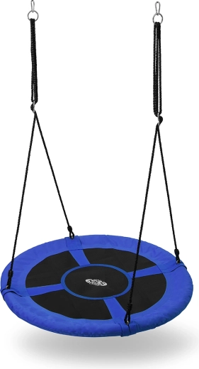 Hangschommel Ooievaarsnest NILS Camp 100 cm blauw