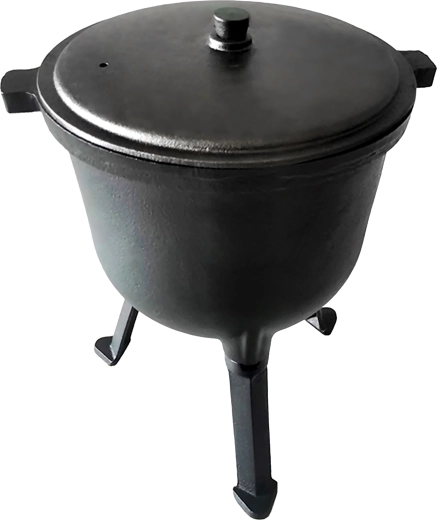 Stabiel koken direct boven de vlammen