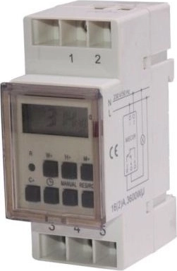 Digitale timer voor DIN-rail Maclean