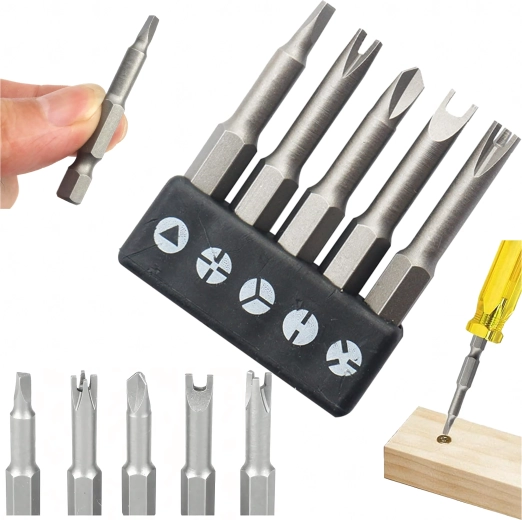 Magnetische Spitze für sicheren Halt der Schrauben