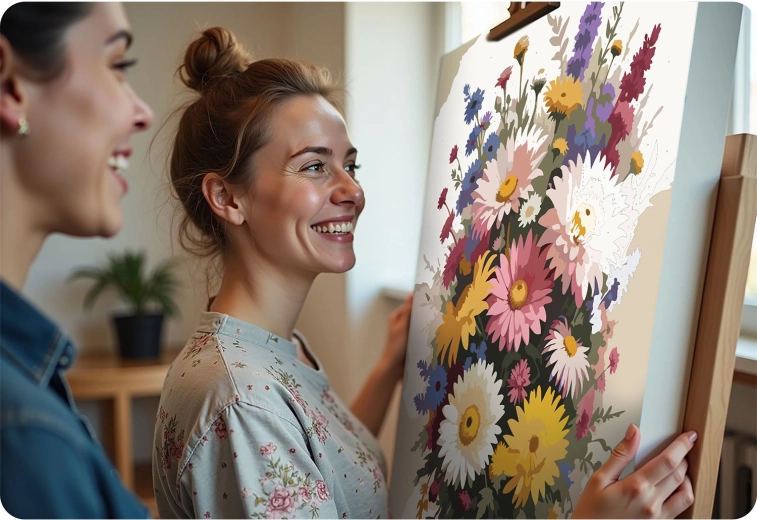 Easy step-by-step painting