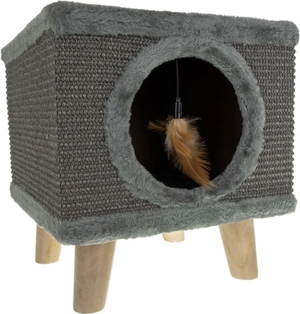 Knus mandje met hangend speeltje