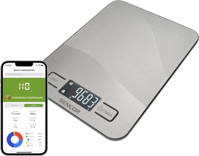 Balance de cuisine intelligente Sencor SKS 8080