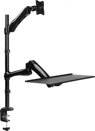 Support ergonomique pour moniteur et clavier 13–27"