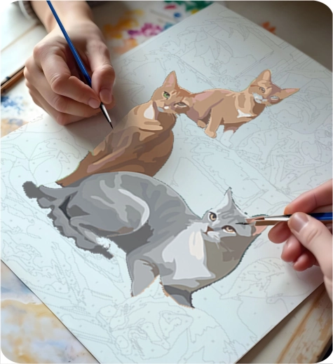 Easy and precise coloring