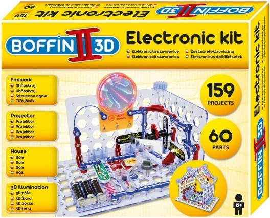 Boffin II 3D electronic kit with 3D effects and projector