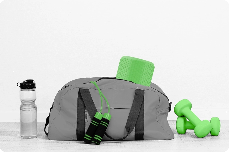 Compact size for travel and home