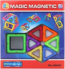 Magnetic construction set 14 pcs