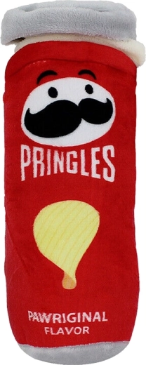 Plüsch-Quietschespielzeug für Hunde Pringles Original
