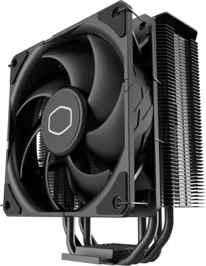 Efficient heat dissipation with four heat pipes