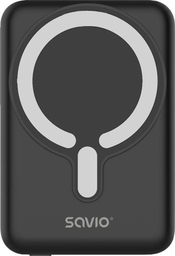 Magnetische powerbank BA-12 10 000 mAh zwart - 1 stuk