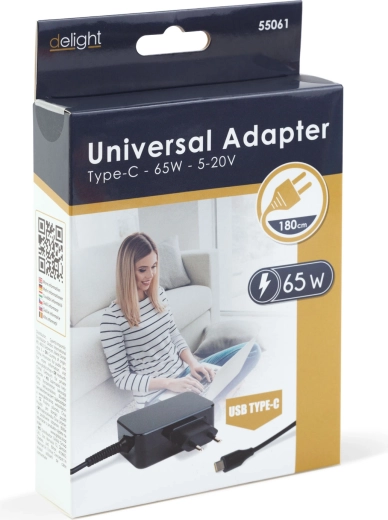 Snel opladen met Power Delivery tot 65 W