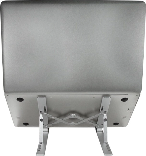 Aluminum and non-slip pads for stable support
