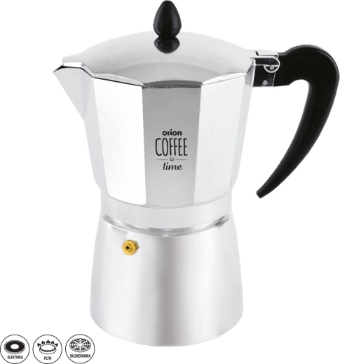 Orion moka pot COFFEE time 0.45 l