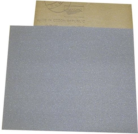 Papier abrasif imperméable pour usage sous l’eau, grain 320, 230 × 280 mm