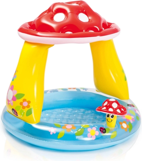 Intex Mushroom Children's Inflatable Paddling Pool 102 × 89 cm