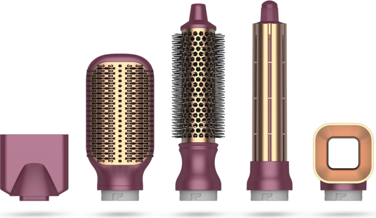 Styling 5-in-1: drogen, gladmaken, volume en krullen