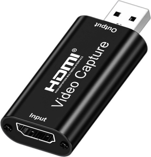 Entrée HDMI jusqu’à 4K, enregistrement en Full HD