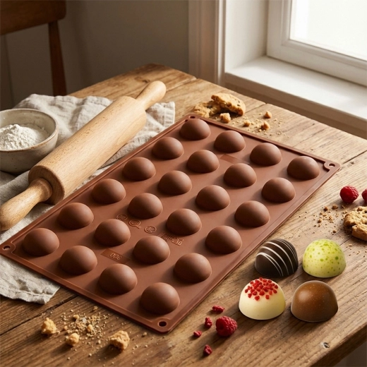 Silicone flexible et antiadhésif