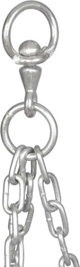 Secure hanging with swivel eye