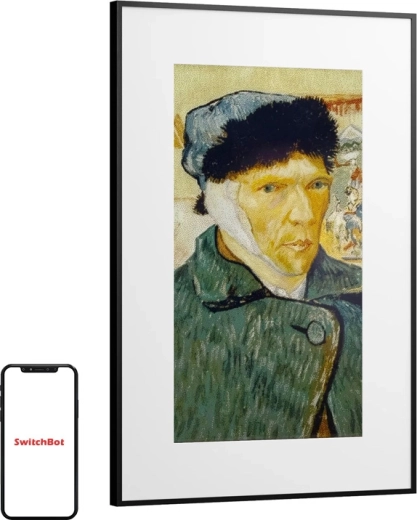 SwitchBot AI Art Frame 31.5" digital photo frame