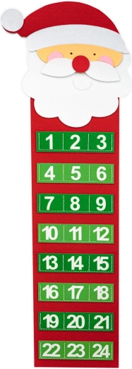 24 pockets for the Advent countdown
