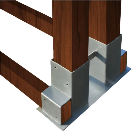 Durable hot-dip galvanized construction