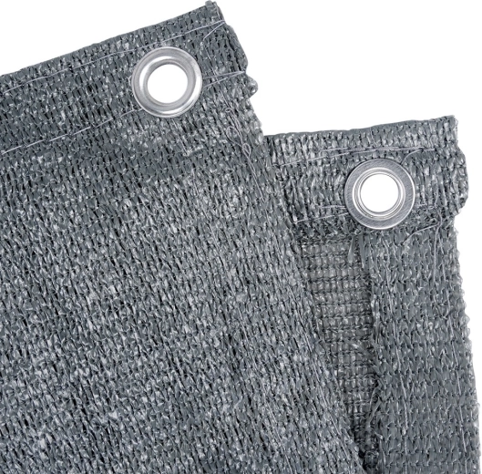 Stable anchoring thanks to metal eyelets