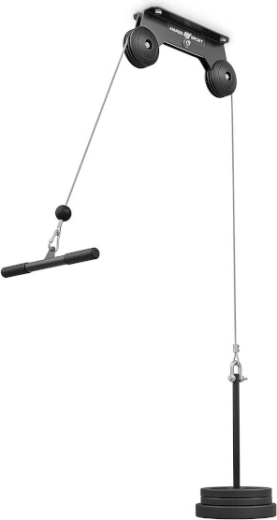 Smooth and quiet operation thanks to bearing pulleys