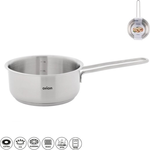 Anett Glass Saucepan 16 cm with Lid