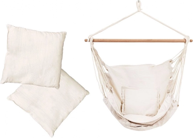 Hanging Hammock Chair ModernHome White