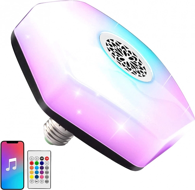 LED kleurrijke lamp met ingebouwde luidspreker