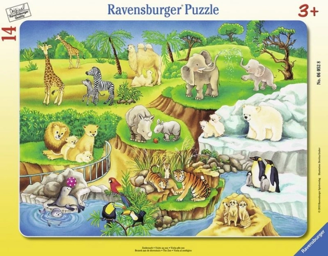 Zoo Visit 14-piece Puzzle
