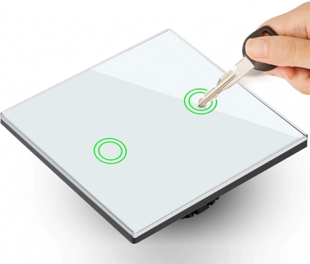 Elegant tempered-glass panel